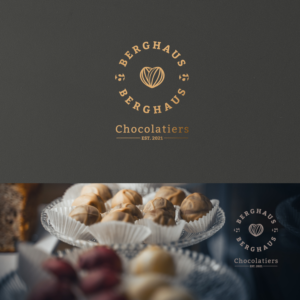 Berghaus & Berghaus Chocolatiers | Design de Logo par the8thday 2