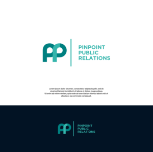 Pinpoint Public Relations | Logo Design by DesignFirst