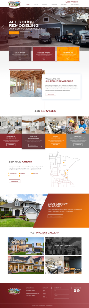 Web Design by Blue Sparrow for WebDuck Designs | Design: #27631290