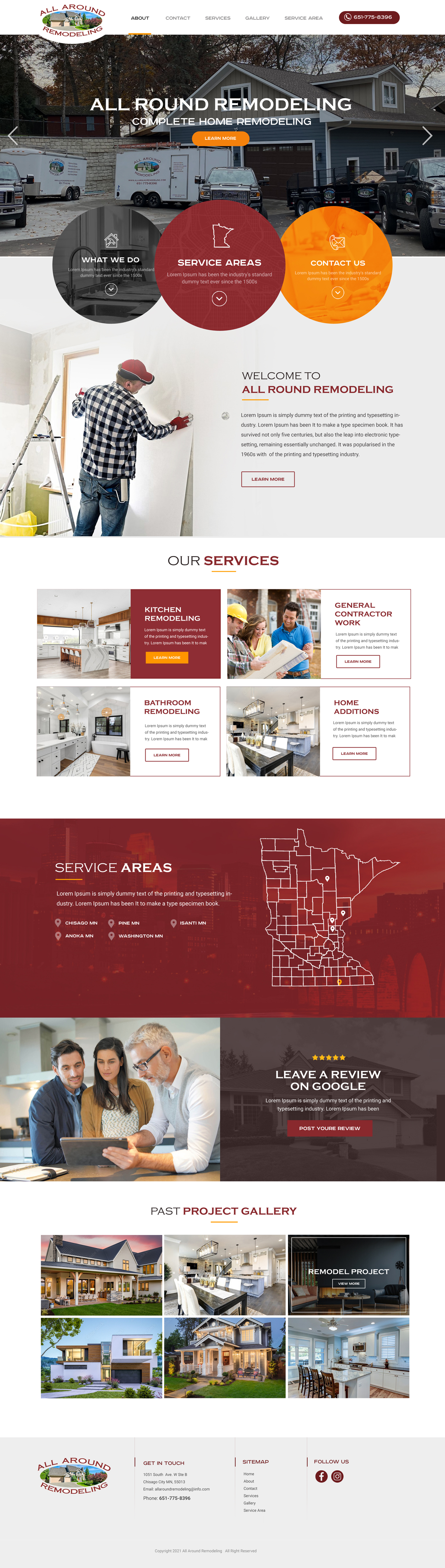 Web Design by Blue Sparrow for WebDuck Designs | Design #27631420