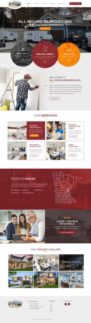Web Design by Blue Sparrow for WebDuck Designs | Design: #27631420