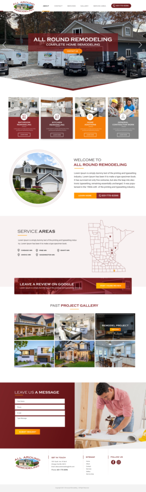 Web Design by Blue Sparrow for WebDuck Designs | Design: #27631565
