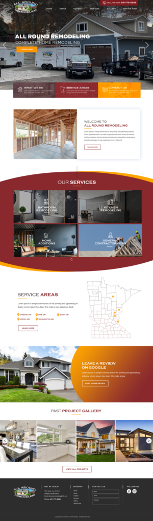 Web Design by Blue Sparrow for WebDuck Designs | Design: #27631651