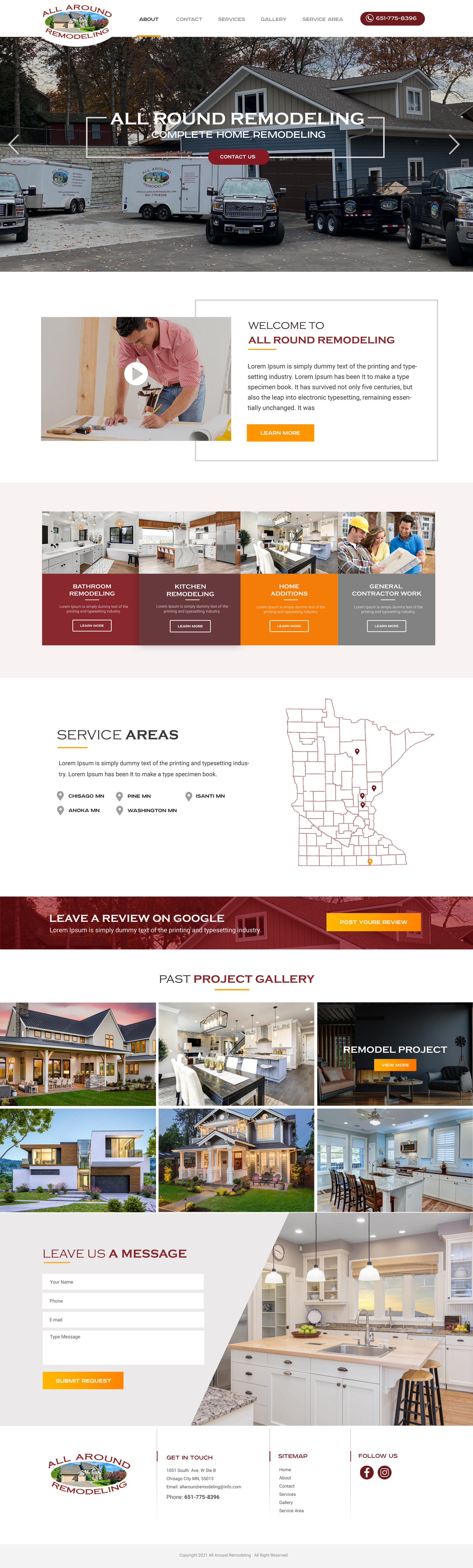 Web Design by Blue Sparrow for WebDuck Designs | Design #27631705