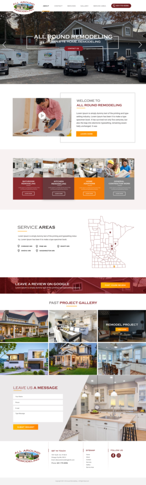 Web Design by Blue Sparrow for WebDuck Designs | Design: #27631705