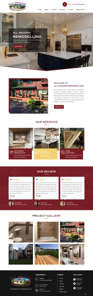 Web Design by pb for WebDuck Designs | Design: #27633708