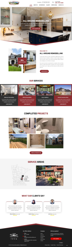 Web Design by pb for WebDuck Designs | Design: #27633709
