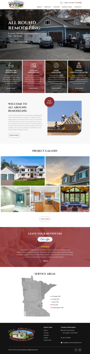 Web Design by Starlyn DS for WebDuck Designs | Design: #27631161