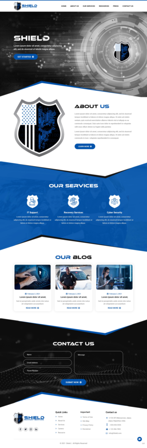 Web Design by pb for this project | Design: #27633742