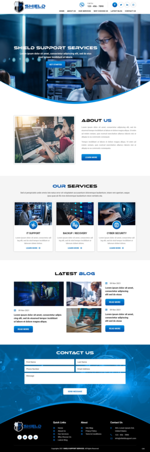 Web Design by pb for this project | Design: #27633748