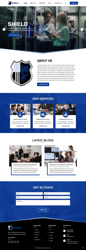 Web Design by pb for this project | Design: #27633752