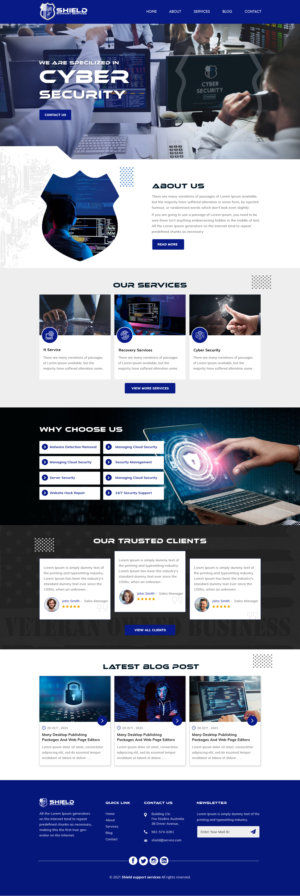 Web Design by sai.designer87 for this project | Design #27643889