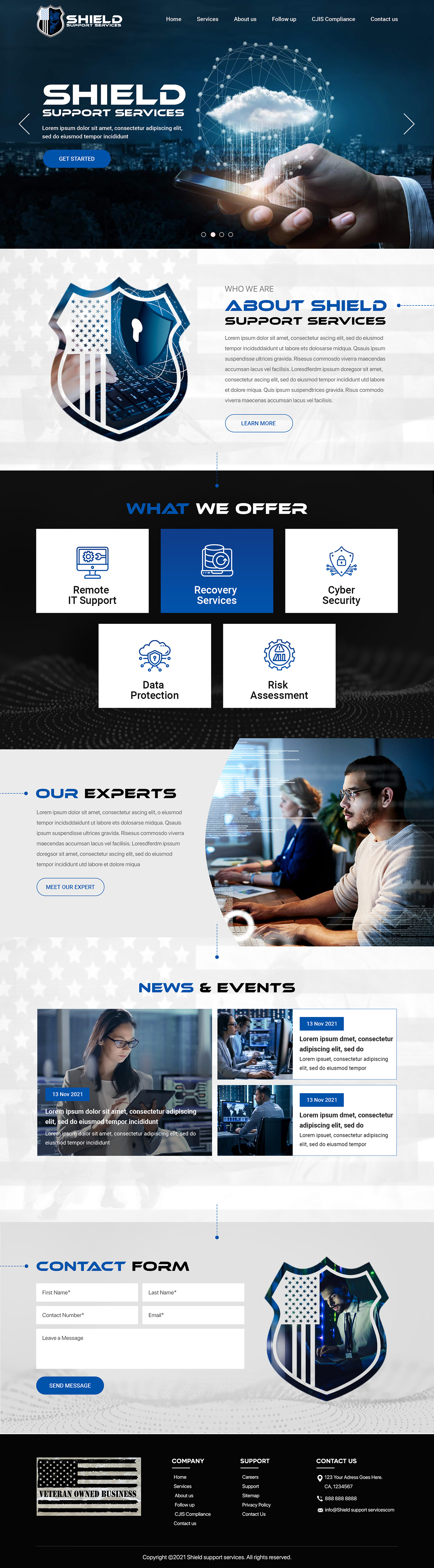 Web Design by Titan Eagle for this project | Design #27651612