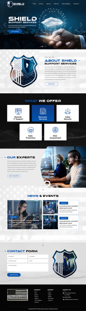 Web Design by Titan Eagle for this project | Design: #27651612