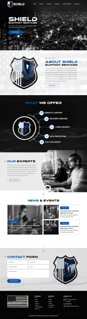 Web Design by Titan Eagle for this project | Design: #27657975