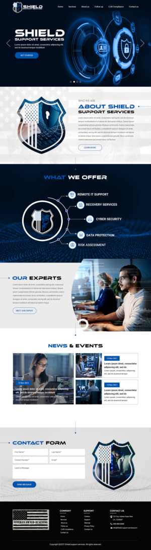 Web Design by Titan Eagle for this project | Design: #27658028