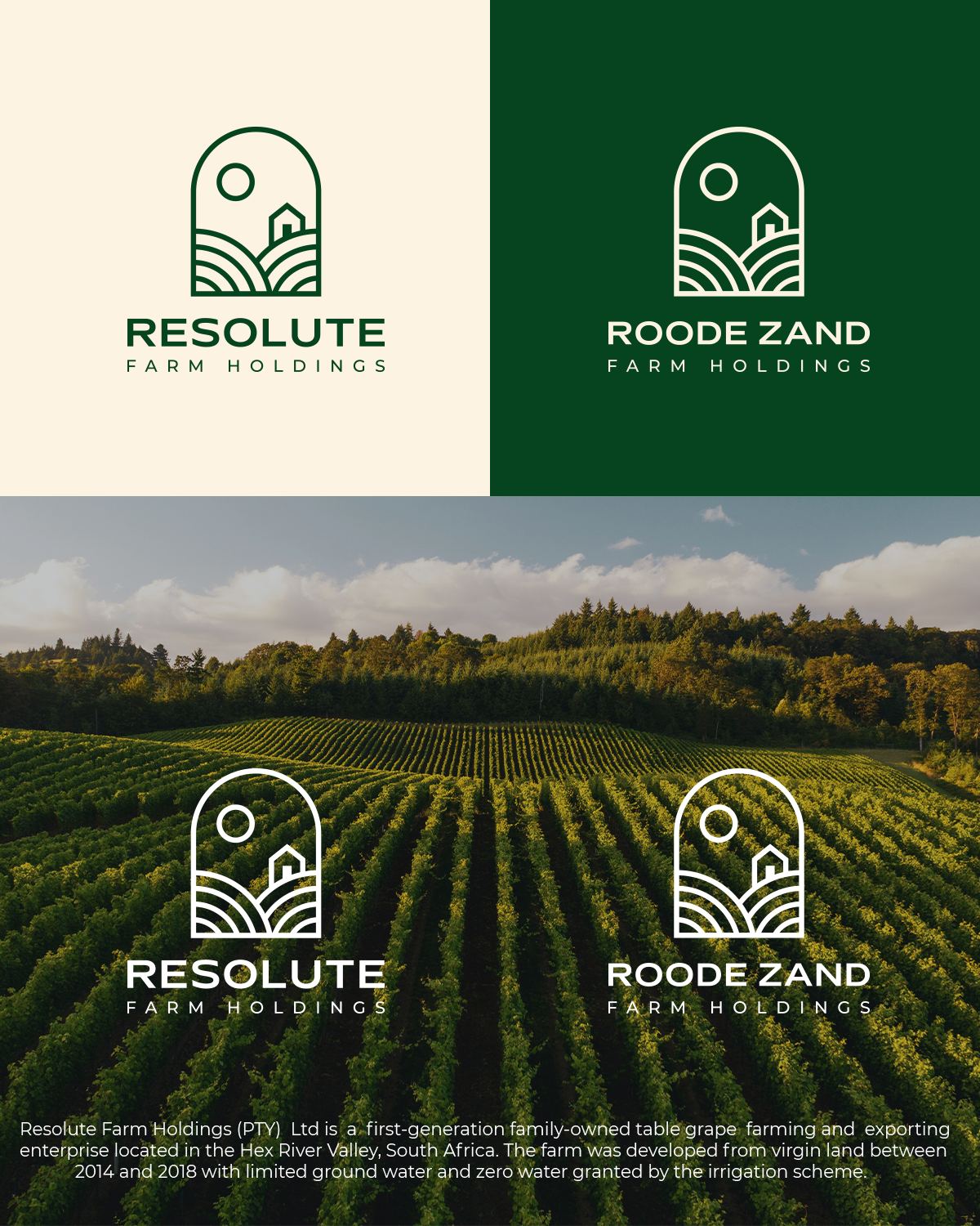 Diseño de Logo por FoxD solutions para Resolute Farm Holdings | Diseño #27667567