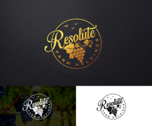 Resolute Farm Holdings / Roode Zand Farm Holdings | Logo Design by step forward 2