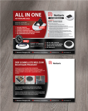 Flyer Design by alex989 for Nottaris Bauguss AG | Design: #27632043