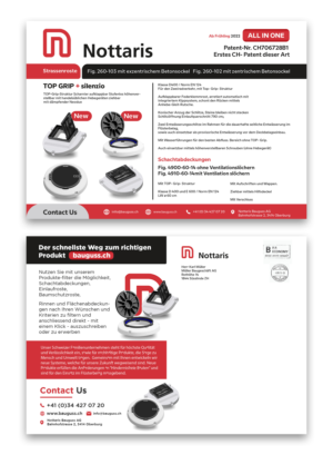 Flyer Design by debdesign for Nottaris Bauguss AG | Design: #27632364