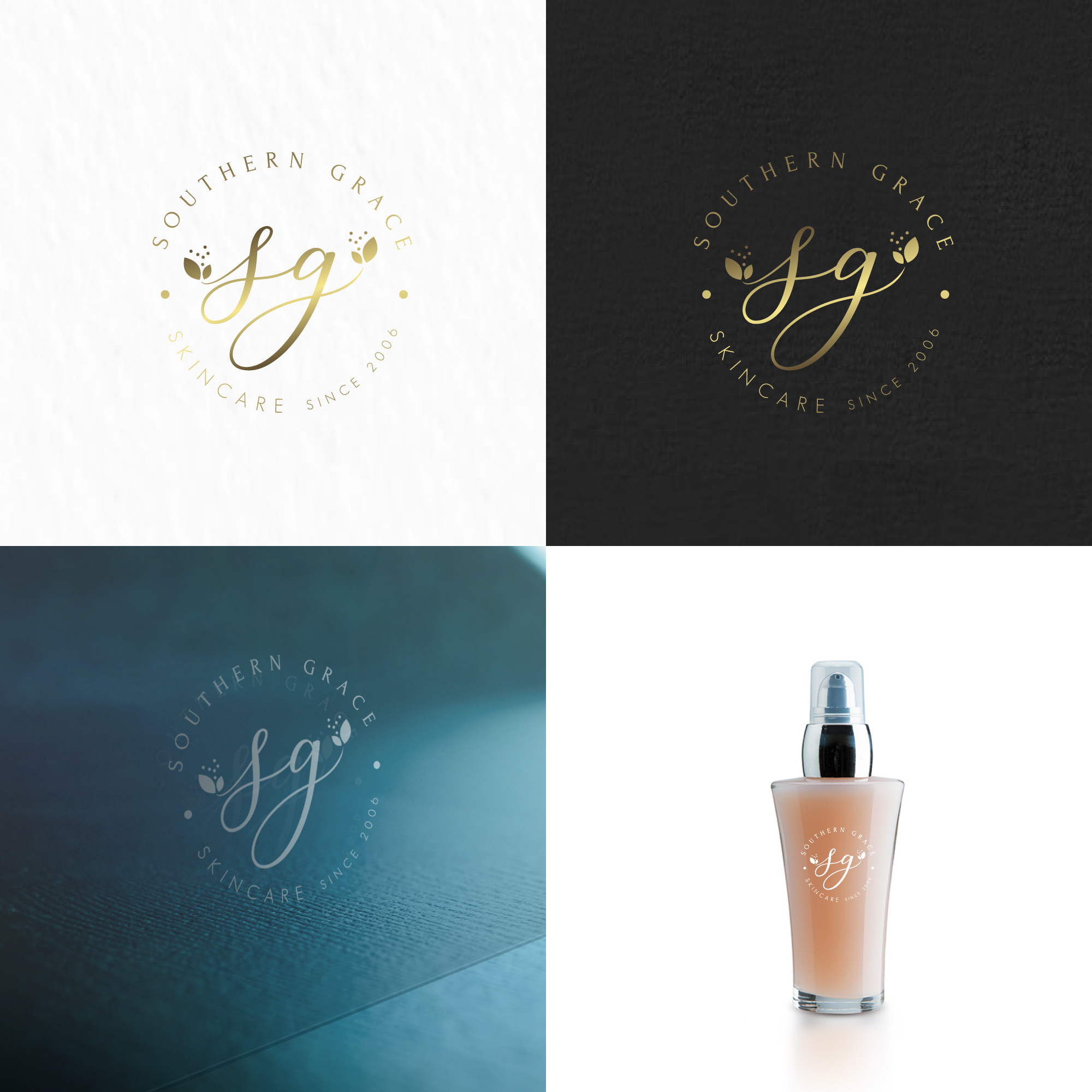 Logo Design by UMBRA Designs for Southern Grace Skincare | Design #27633145