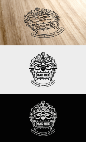 Diseño de Logo por AnnaRoshch para Mad Bee Collective | Diseño: #27659533