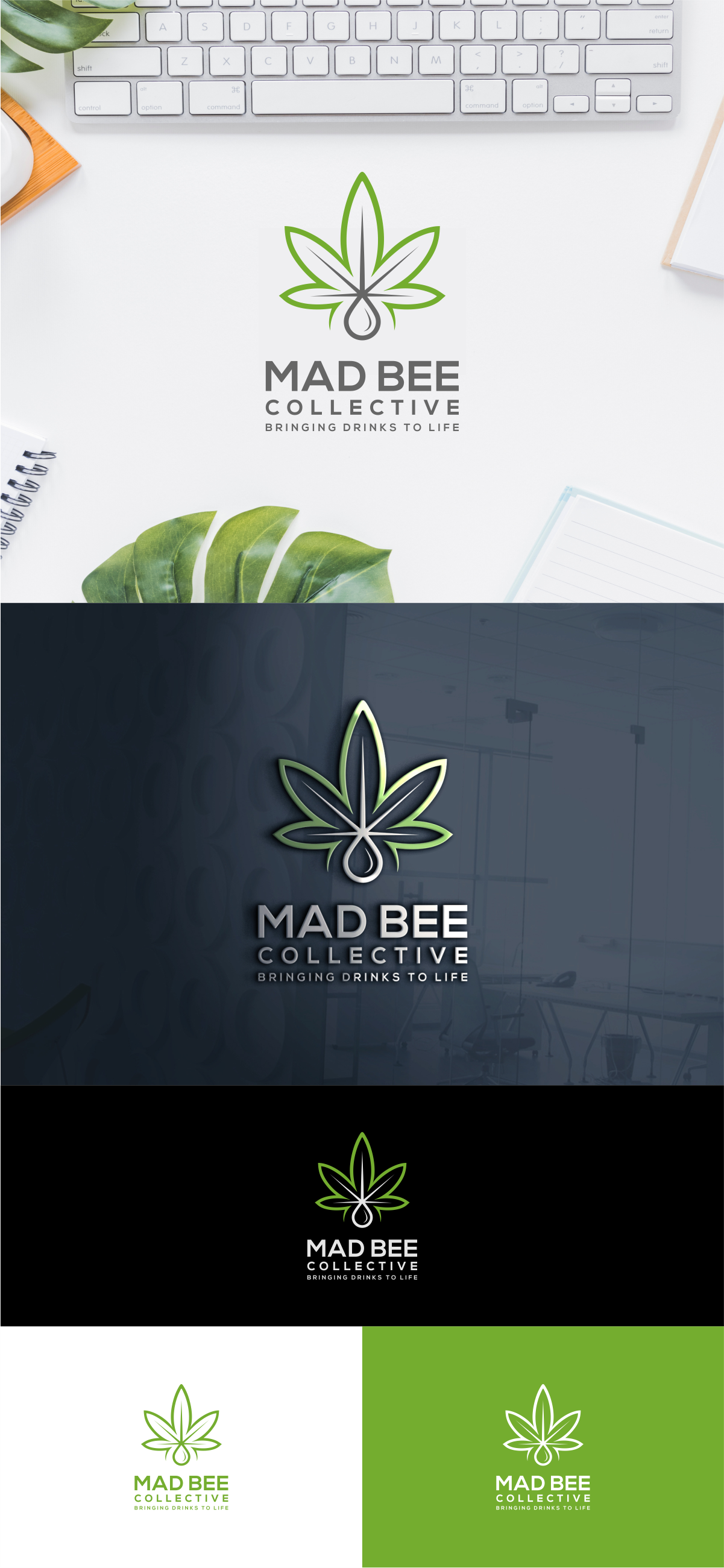 Logo Design by Dembol 2 for Mad Bee Collective | Design #27652096