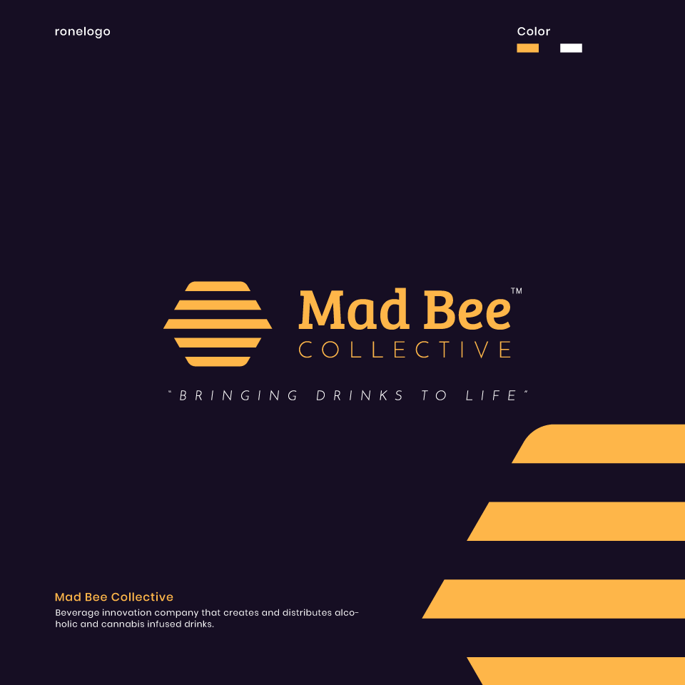 Logo Design by Ronelogo for Mad Bee Collective | Design #27658014