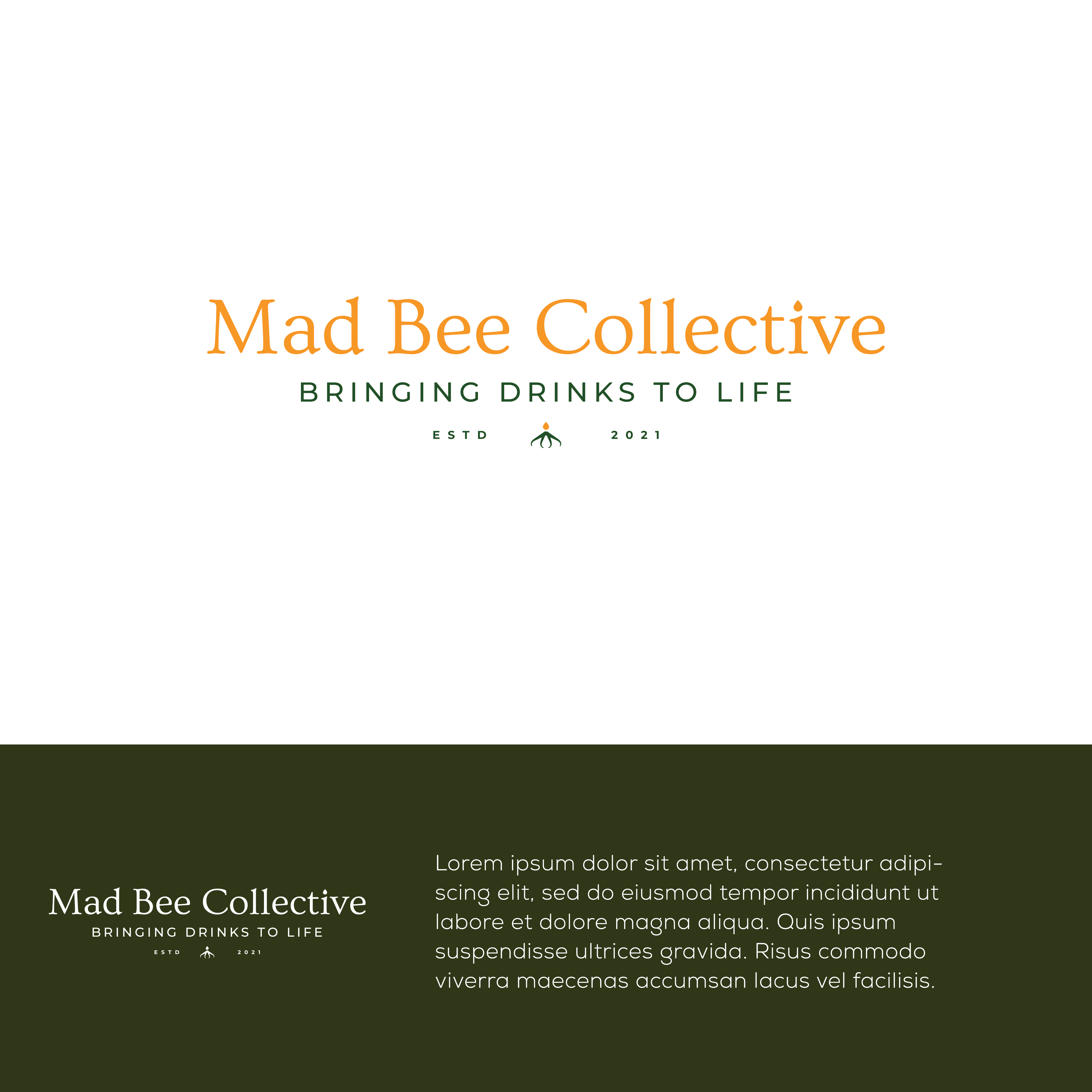 Logo Design by vramar.roy for Mad Bee Collective | Design #27658522