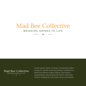 Logo Design by vramar.roy for Mad Bee Collective | Design: #27658522
