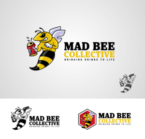 Logo Design by Taya Bright for Mad Bee Collective | Design #27662784