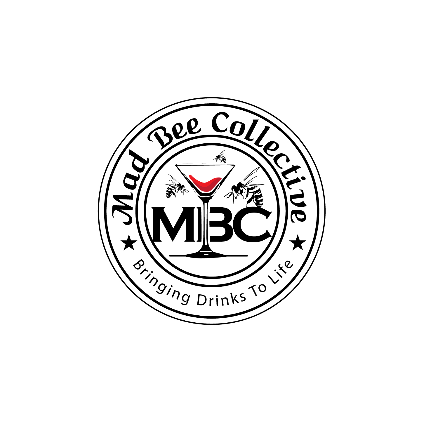 Logo Design by GODDREAMCREATION for Mad Bee Collective | Design #27663187