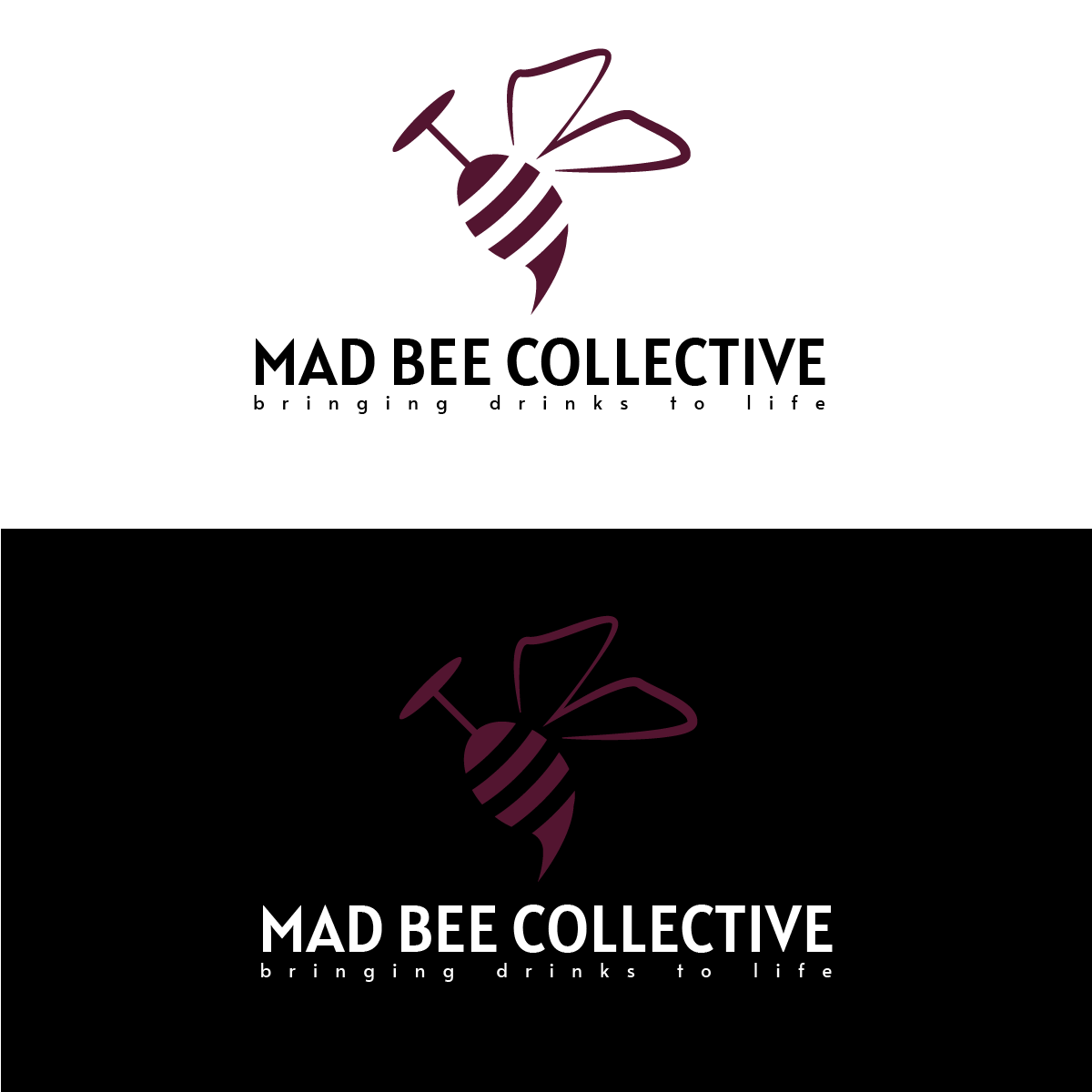Logo Design by Lin23 for Mad Bee Collective | Design #27653117