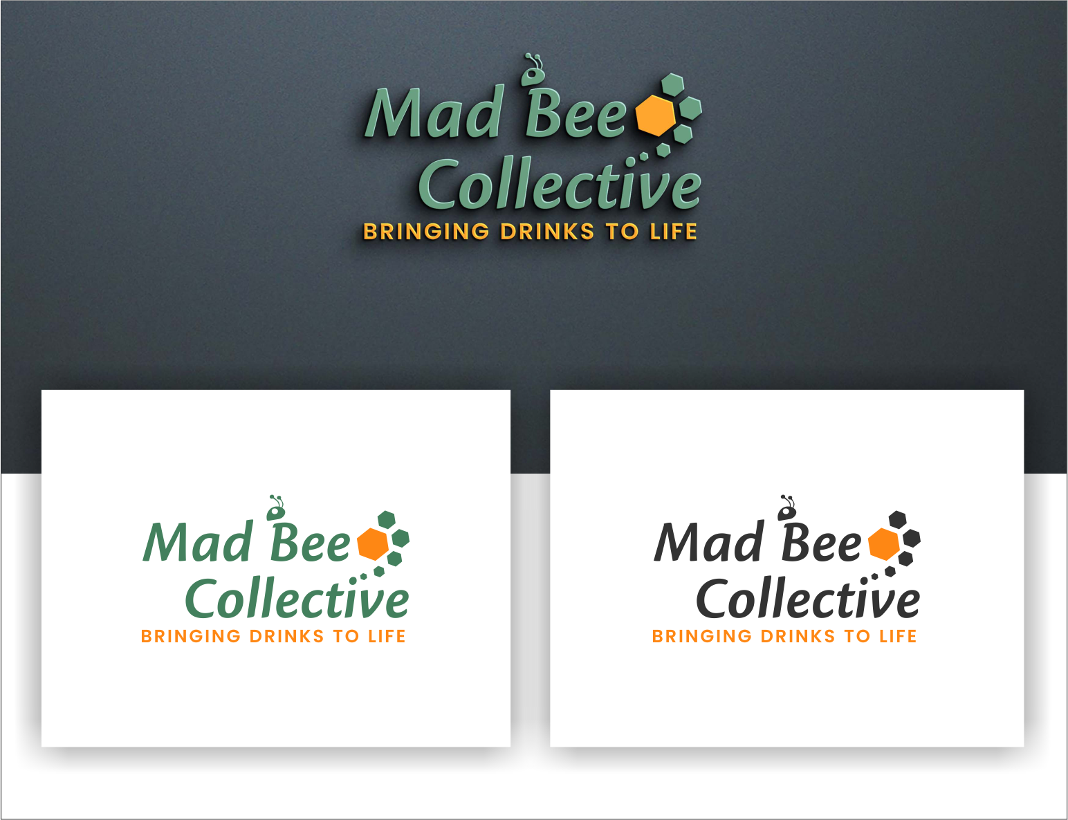 Logo Design by Udaya G for Mad Bee Collective | Design #27653981