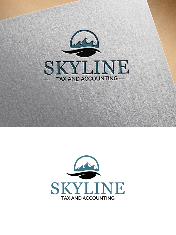 Logo-Design von Ali Murtaza Qazi für Skyline Tax and Accounting | Design: #27640449