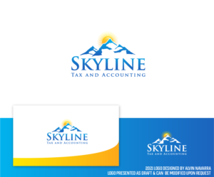 Logo-Design von alvinnavarra für Skyline Tax and Accounting | Design: #27632204