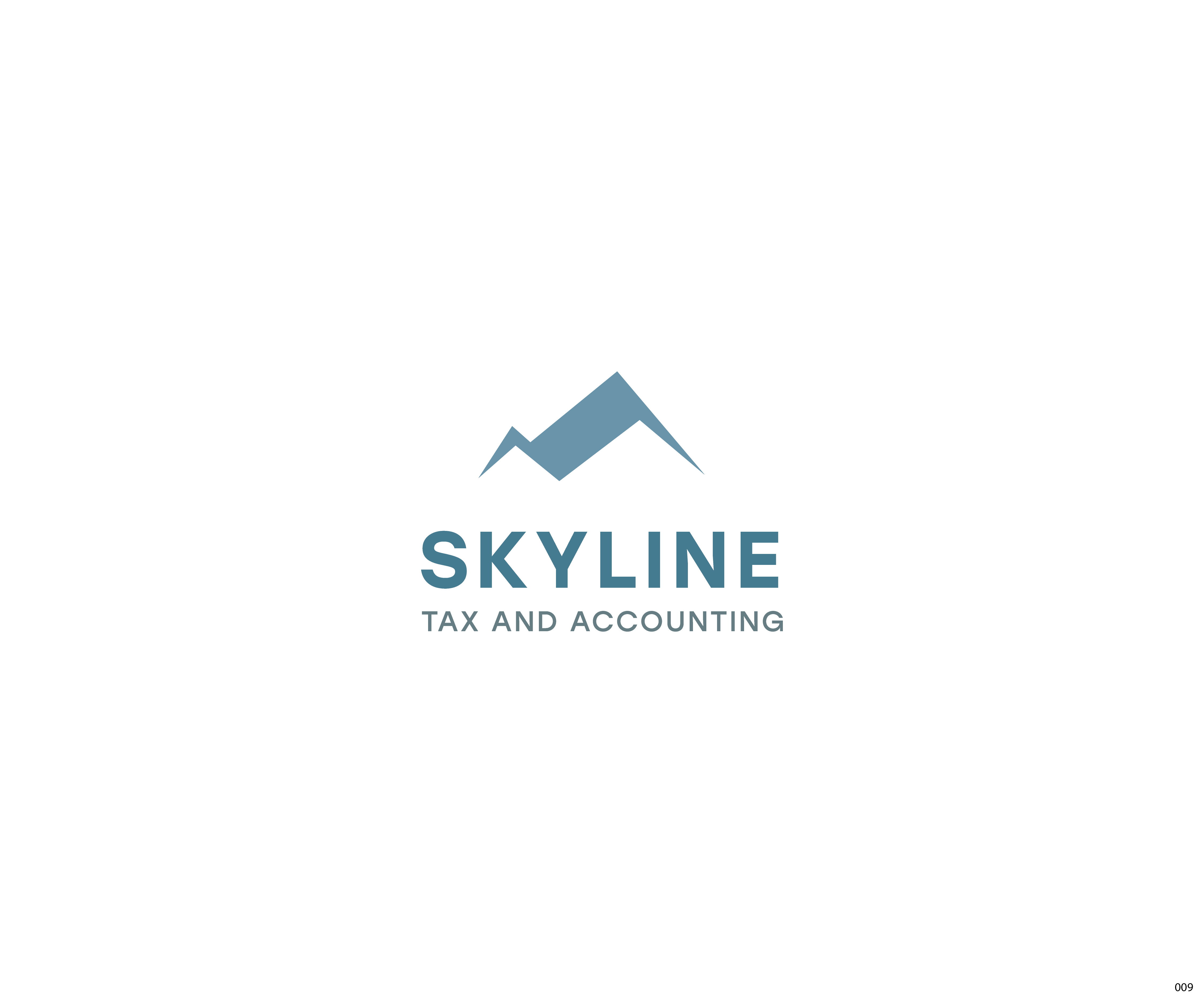 Logo-Design von jnh für Skyline Tax and Accounting | Design #27637572