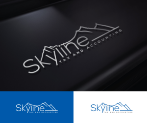 Logo-Design von step forward 2 für Skyline Tax and Accounting | Design: #27630736