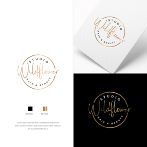Studio Wildflower primarily (hair & beauty to differentiate from florist) | Logo-Design von Kabelo Phofedi