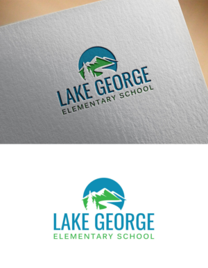 Lake George Elementary School | Logo Design by BLUE LINE