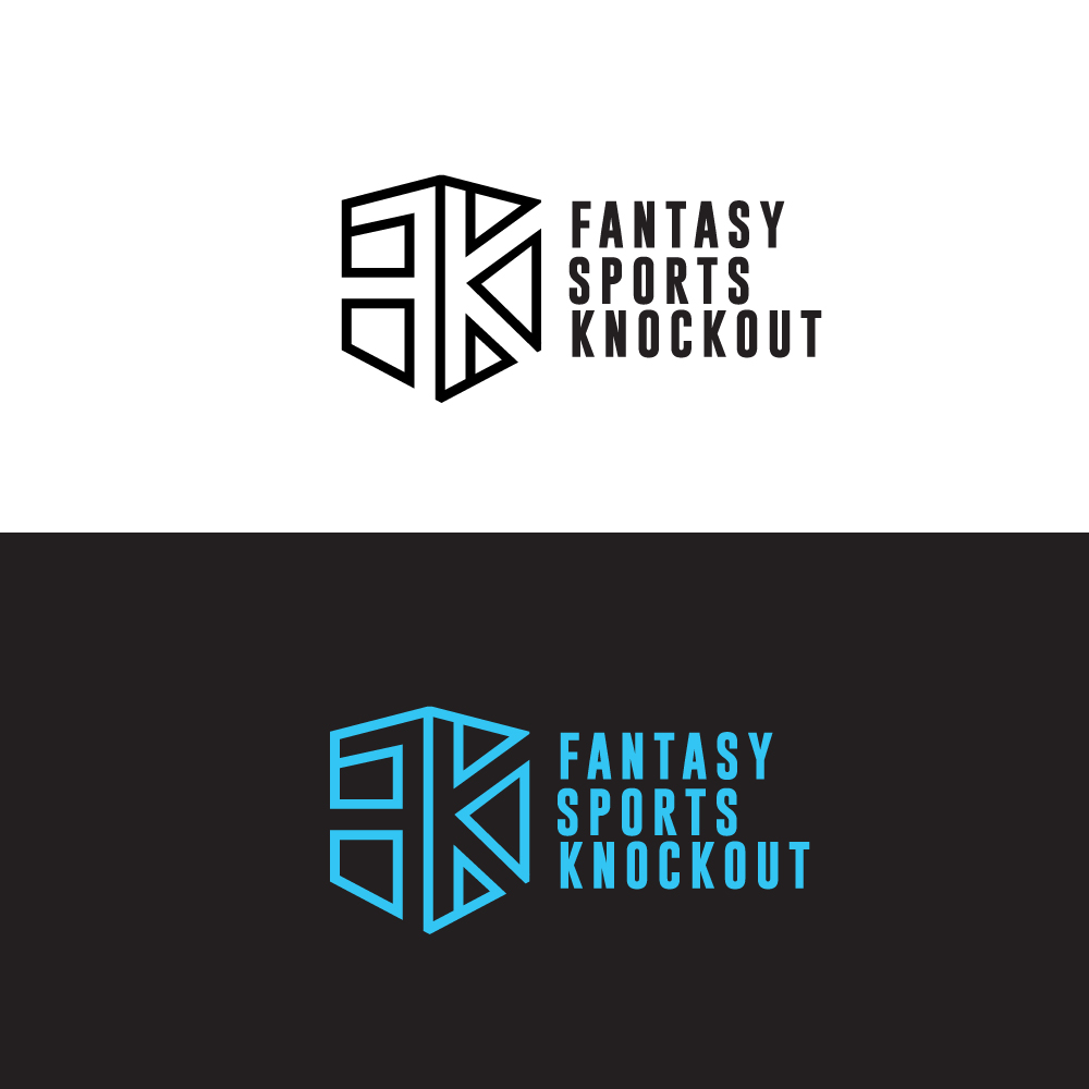 Logo Design by Sujit Banerjee for Fantasy Sports Knockout | Design #27632275