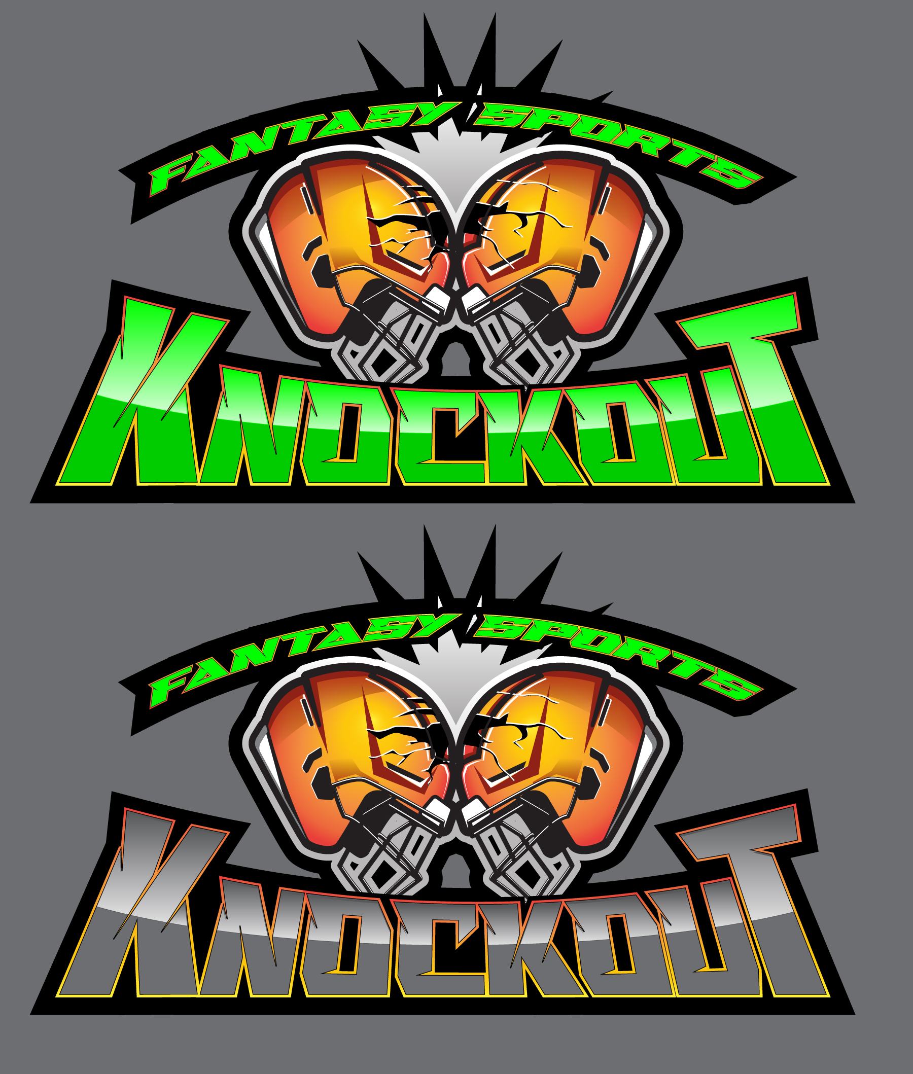 Logo Design by Z-InkDesignz for Fantasy Sports Knockout | Design #27645228
