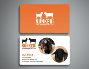Business Card Design by Cretive Moon for Nunkeri Boers  | Design #27646028