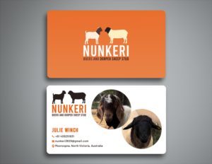 Business Card Design by Creative Moon Design for Nunkeri Boers  | Design: #27646035