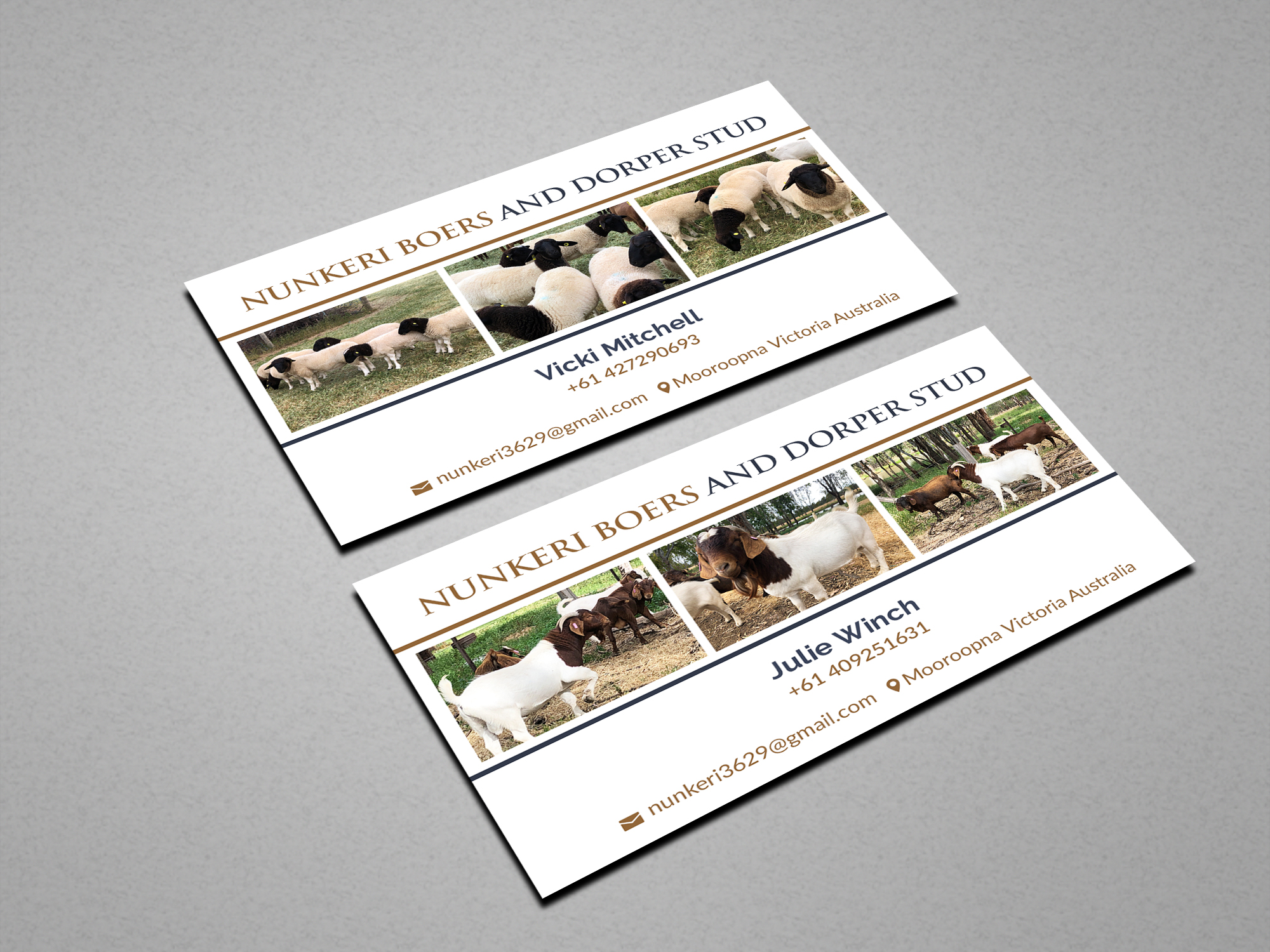 Business Card Design by Creations Box 2015 for Nunkeri Boers  | Design #27643269