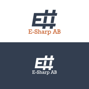Logo Design by brand maker for E-Sharp AB | Design: #27638558
