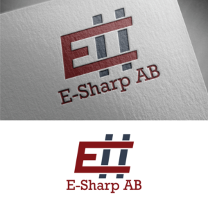 Logo Design by brand maker for E-Sharp AB | Design: #27643076