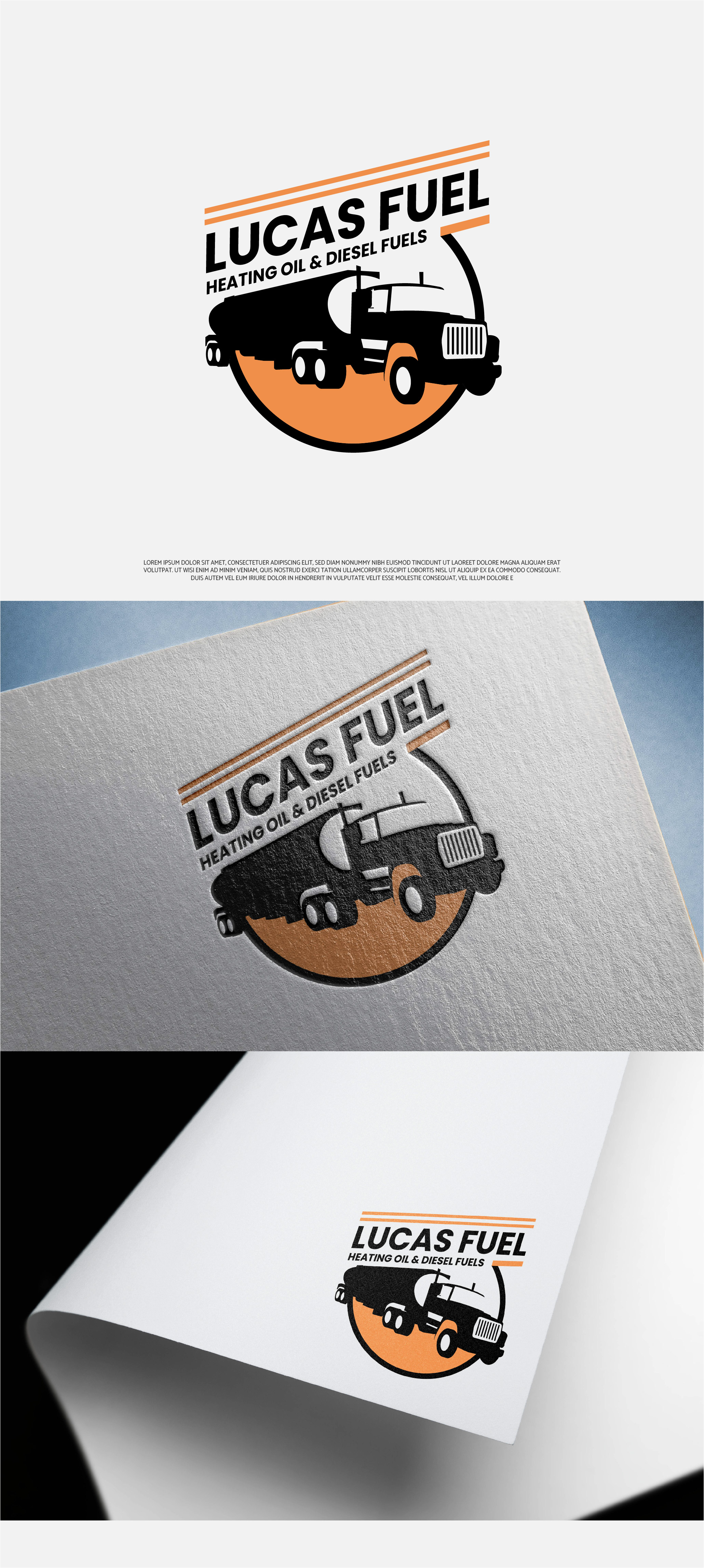 Logo Design by Fezy Design Studio for Lucas fuel llc | Design #27634459