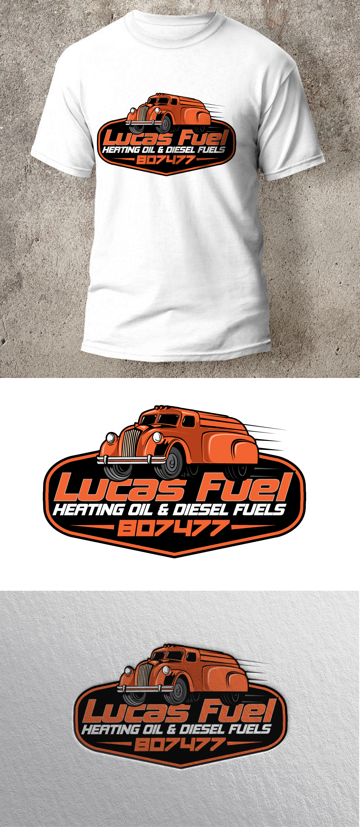Logo Design by blue eye for Lucas fuel llc | Design #27633979