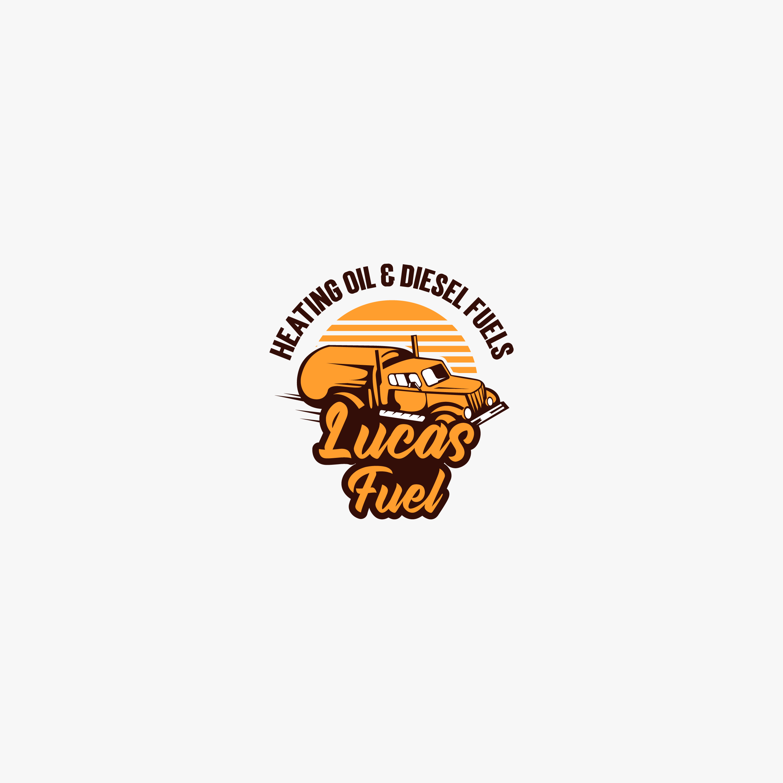 Logo Design by Rusty Circle for Lucas fuel llc | Design #27652990